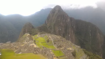 How Is A 1 Day Trip To Machu Picchu, Peru? : Machu Picchu view from the top