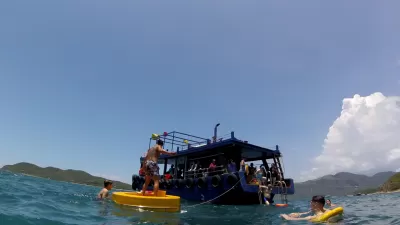 Nha Trang Boat Party: The Ultimate Guide to an Unforgettable Adventure : Drinking wine in the sea and dancing at the crazy boat party