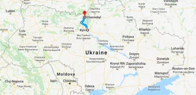 Prypeci - zwiedzanie opuszczonego miasta katastrofy nuklearnej w Czarnobylu : Gdzie jest Czarnobyl - mapa z Kijowa Ukraina do Czarnobyla i Prypeć