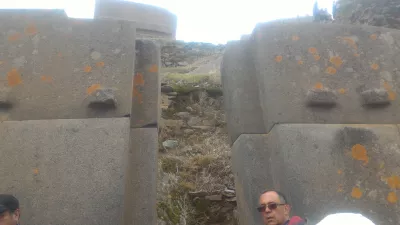 How Is The Sacred Valley Peru 1 Day Trip? : Sun gate in Ollantaytambo ruins