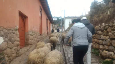 How Is The Sacred Valley Peru 1 Day Trip? : In Chinchero streets