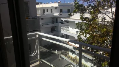 Week-end de plage de septembre à Rhodes, Grèce : Hôtel Astron - balcony view