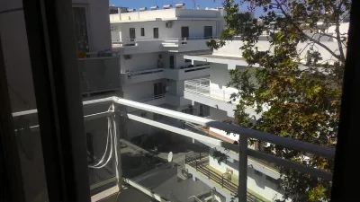 Σαββατοκύριακο παραλίας στο Ρόδο, Ελλάδα : Ξενοδοχείο Astron - balcony view