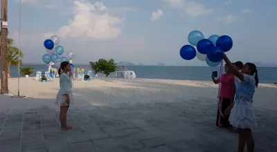 Vacanze tailandesi parte quinta: arrivo a Koh Mook resort sulle isole di Trang : Foto di matrimonio dell'isola Ko Muk