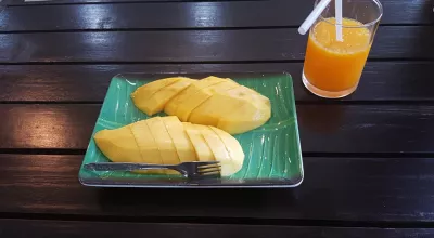 Taizemes brīvdiena: 4. daļa, Khao Sok un Trang : Delicious taju mango