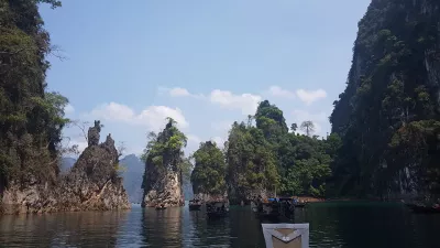 Taizemes brīvdiena: 4. daļa, Khao Sok un Trang : Laivu brauciens uz Ratchaprapa ezera