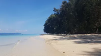 Vacances thaïe septième partie: Koh Kradan, Morakot - Grotte d'émeraude : Koh kradan plage