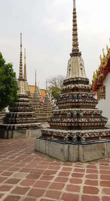 Thailand ferie: 3. dag, Bangkok sentrum : I Wat Pho-komplekset