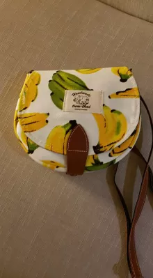 Vacances en Thaïlande : 2ème jour, promenade dans les rues de Bangkok : Sac banane acheté au MBK center