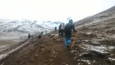 All About A 1 Day Tour At Vinicunca Rainbow Mountain, Peru : Cusco rainbow mountain tour