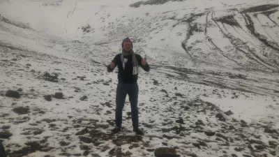 Alt Om En 1 Dages Tur På Vinicunca Regnbue Bjerg, Peru : På sneen af ​​Rainbow Mountain Peru