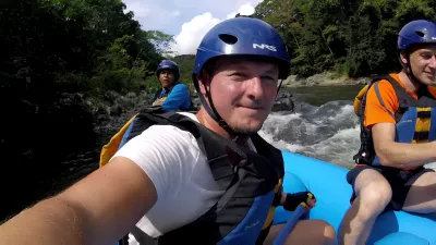 White water rafting adventure on Mamoni river Panama : Whitewater rafting Panama