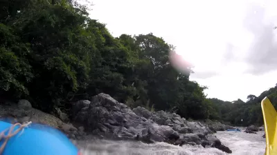 Dobrodružstvo rieky Mamoni v Paname : Rafting v Paname