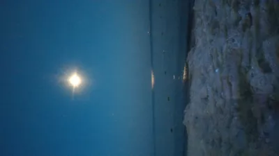 Zaliznyy port iron port holidays : Full moon on sunny beach
