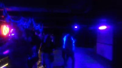 Fun things to do in Auckland at night: the Auckland's Frenzi Barcrawl : Empty dancefloor at Habana Joe's