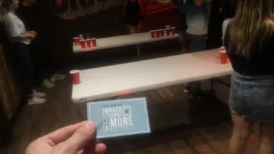 What are the best bars in Brisbane? : Free cocktail jar voucher won at Beer Pong game in DownUnderBar&Grill
