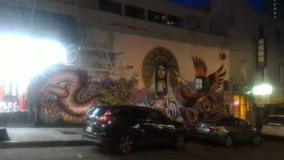 Where is the best chinese food in Chinatown San Francisco? : Dragons and Chinese style street art