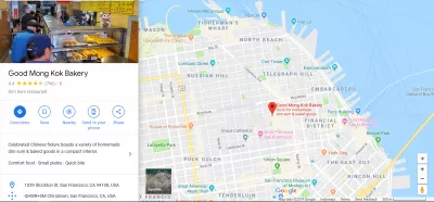 Kde je nejlepší čínské jídlo v čínské čtvrti San Francisco? : Nejlepší Dim Sum v San Franciscu v restauraci Golden Star Vietnamese na Google mapách