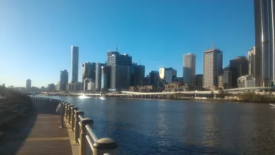 Des choses uniques et pas chères à faire à Brisbane pour ne jamais s'ennuyer à Brisbane! : La rive nord vue de la rive sud