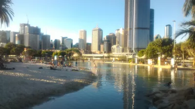 Des choses uniques et pas chères à faire à Brisbane pour ne jamais s'ennuyer à Brisbane! : Brisbane SouthBank piscine extérieure publique gratuite