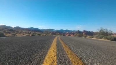 A day tour at valley of fire state park in 内华达 : 美国路在内华达州