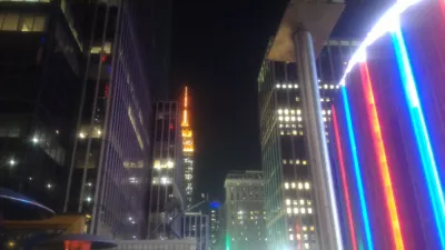 Ezoic Pubtelligence event in Google headquarters NYC : Walk in New York City at night