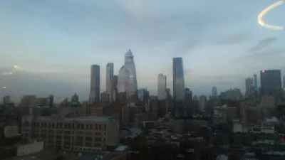 Ezoic Pubtelligence event in Google headquarters NYC : Happy hour location with view on Manhattan