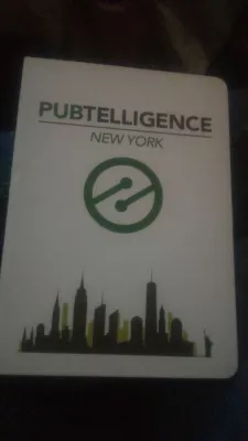 Ezoic Pubtelligence event in Google headquarters NYC : Notepad offered to every guest