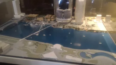 Kako je besplatna šetnja Brisbaneom? : Scale model buduće gradnje