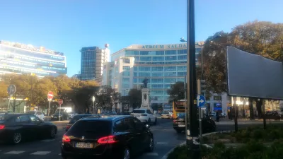 Parada en Lisboa, Portugal con tour por la ciudad : Plaza saldanha