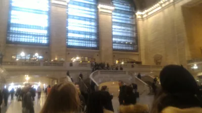 NYC grand central free tour : Main hall in Grand Central