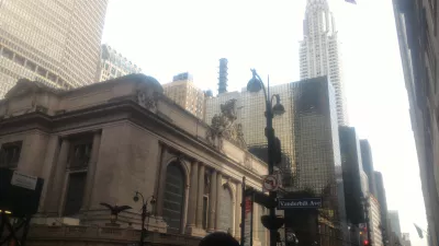 NYC grand central free tour : Grand central and Chrysler building