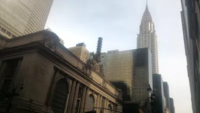 NYC grand central free tour : Chryslier building and grand central