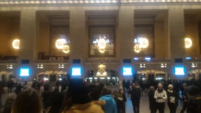 NYC grand central free tour : Main hall in Grand Central