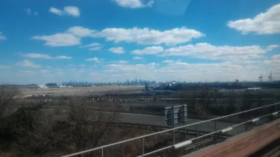 Indo de Nova York a Orlando, capital mundial dos parques temáticos : Chegando no aeroporto de Newark