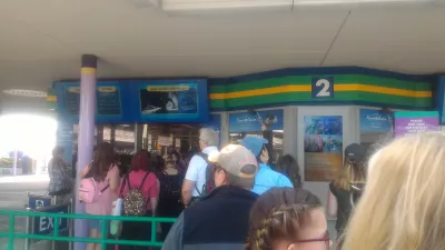 How is a one day visit at Disney's Magic Kingdom? : Ticket booth