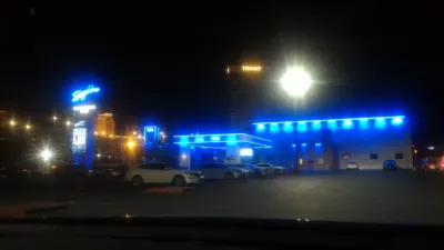 Z hotela Kissimmee v blízkosti Orlanda do Las Vegas : El Dorado Cantina v Las Vegas a Sapphire strip club parkovanie a vchod