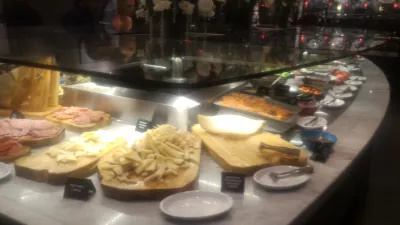 From Kissimmee hotel near Orlando to Las Vegas : Buffet at Fogo de Chao restaurant near Park Inn Orlando