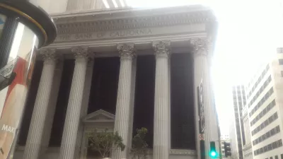 Cum este vorba despre secretele din San Francisco, scandalurile și ticăloșii? : Clădirea Bank of California