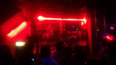 Tahiti nightlife, what to do in Tahiti at night? : Bar in Le Ute Ute nightclub Tahiti