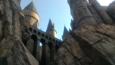 Päivä Universal Studios Islands of Adventureissä : Harry Potterin linna