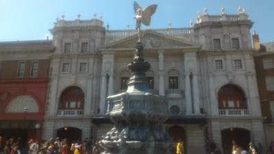 Como é um dia no Universal Studios Orlando? : Área de Harry Potter dentro do parque