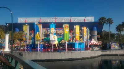 Comment se passe une journée à Universal Studios Orlando? : Simpsons Krustyland