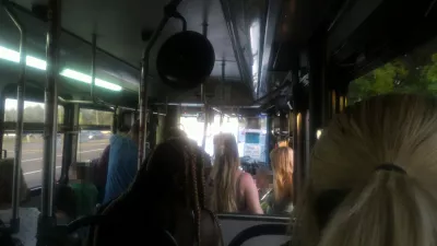 Comment se passe une journée à Universal Studios Orlando? : Dans le bus pour rentrer à l'hôtel Park Inn by Radisson