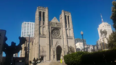 Lawatan San Francisco yang terbaik berjalan! : Katedral Grace di San Francisco