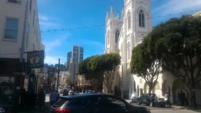 The best walking San Francisco city tour! : Church in Italian district