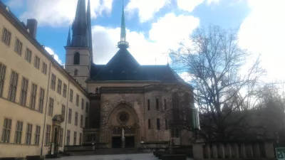 World tour day one: Luxembourg City : Cathedral Notre Dame de Luxembourg