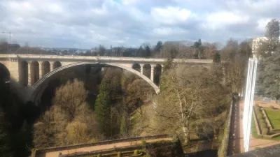 Svetový deň turné: Mesto Luxemburg : Pohľad do centra mesta Luxemburg