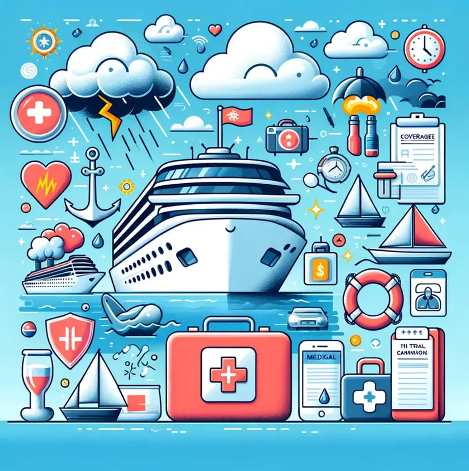 Elementos necesarios en el seguro para un viaje de crucero