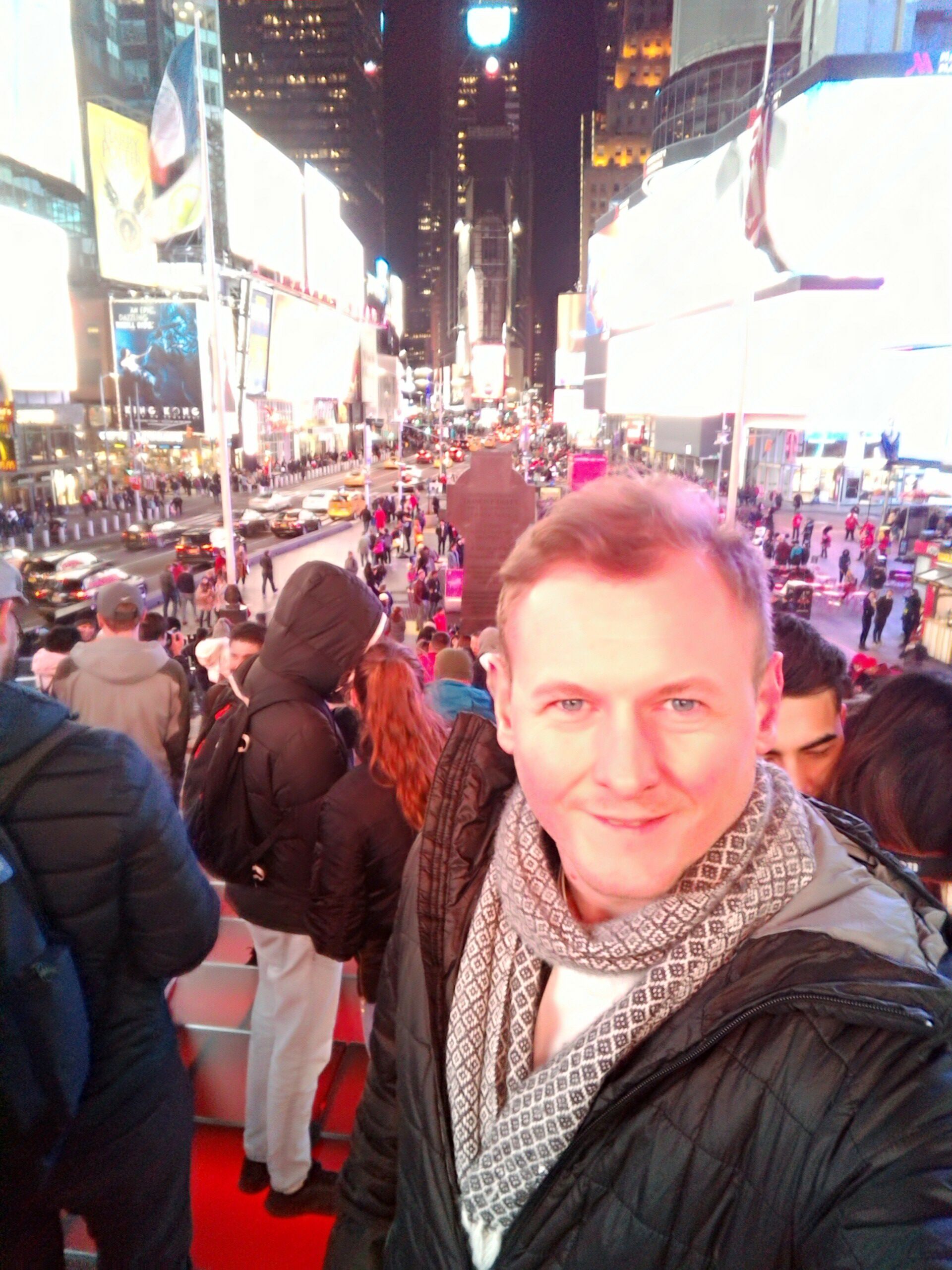 World tour second continent arrival in USA